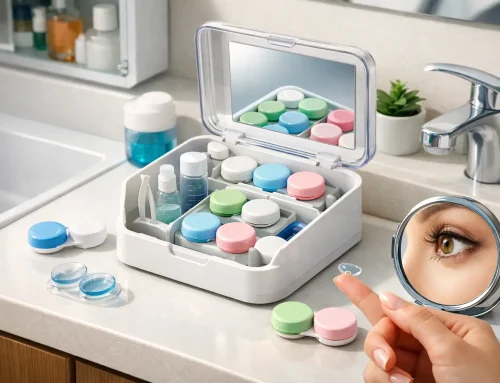 Best Contact Lens Case Organizer for Bathroom