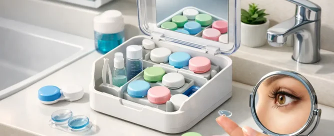 Best Contact Lens Case Organizer for Bathroom
