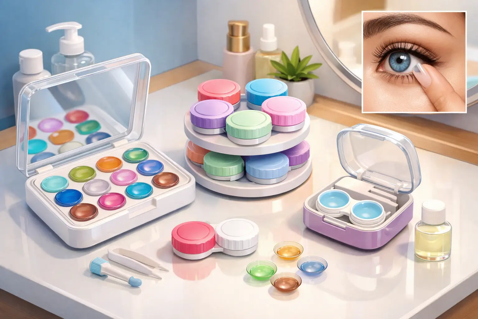 Best Way to Organize Colored Contacts