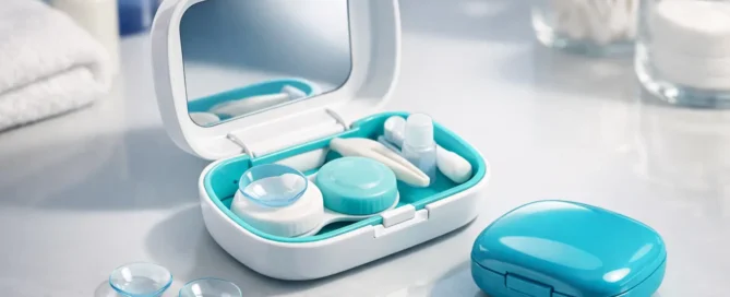 Compact Contact Lens Storage System That Works