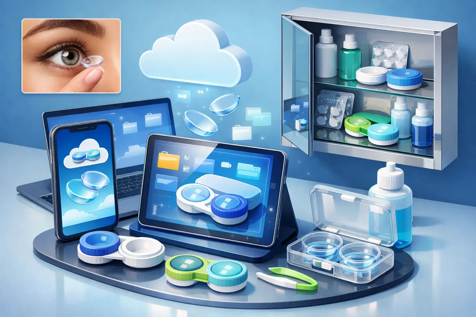Contact Lens Prescription Storage That Works