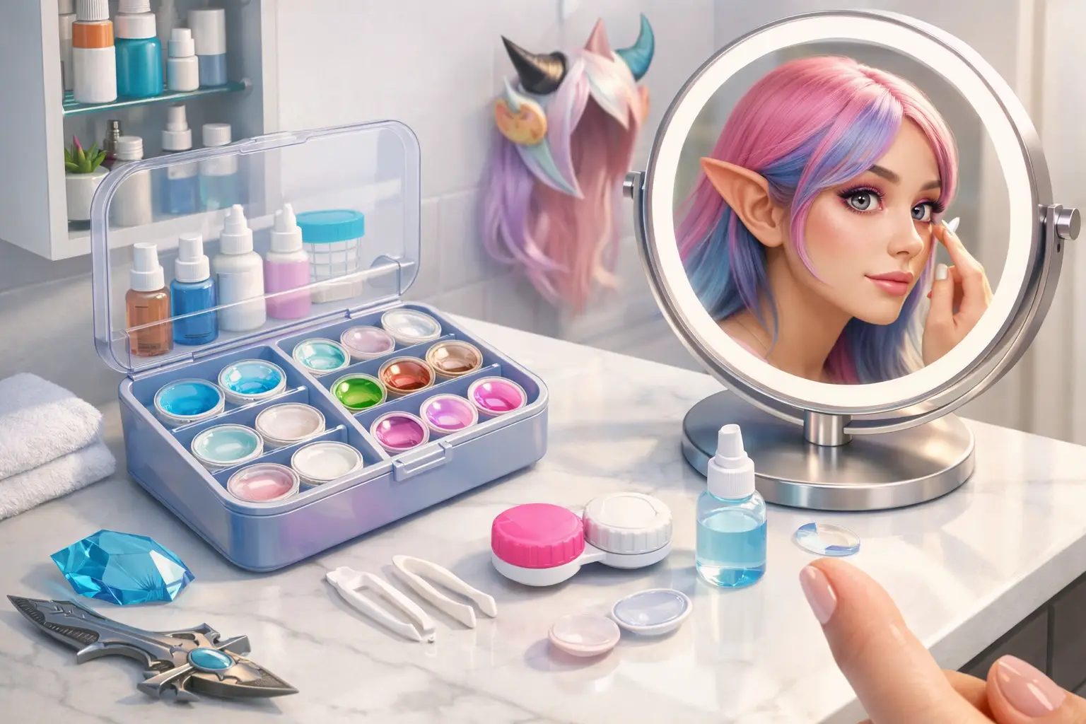 Contact Lenses for Cosplay That Stay Organized