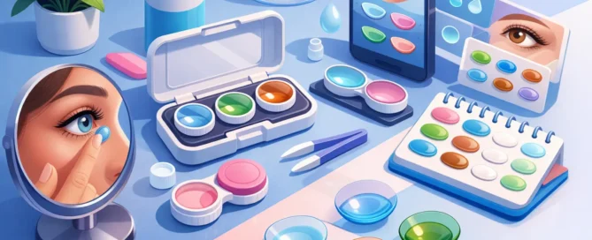 How to Keep Track of Colored Contacts Easily