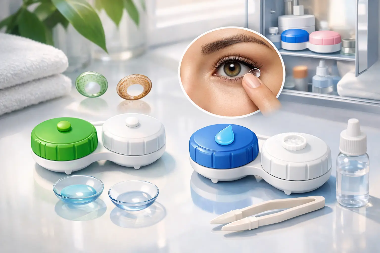 How to Label Contact Lens Cases Right