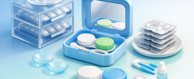 How to Organize Contact Lenses Simply