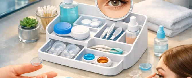 Why a Contact Lens Accessories Organizer Helps