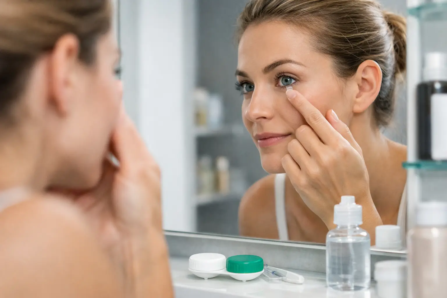 How to Prevent Contact Lens Mixups at Home