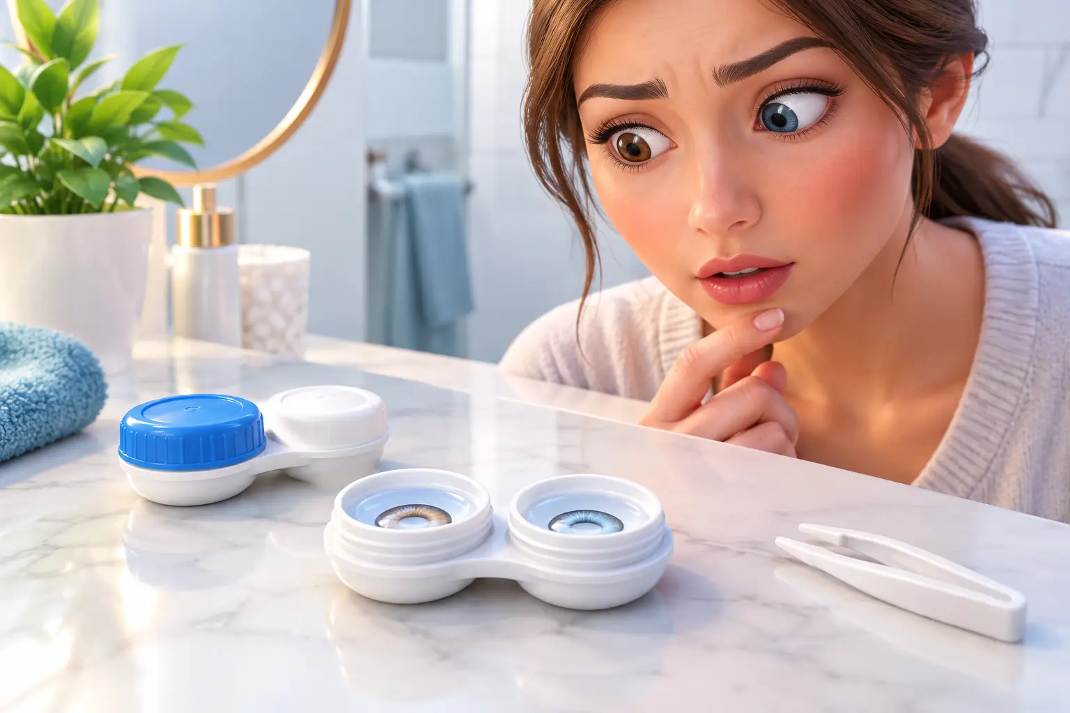 A Contact Lens Mixup Example You Can Prevent