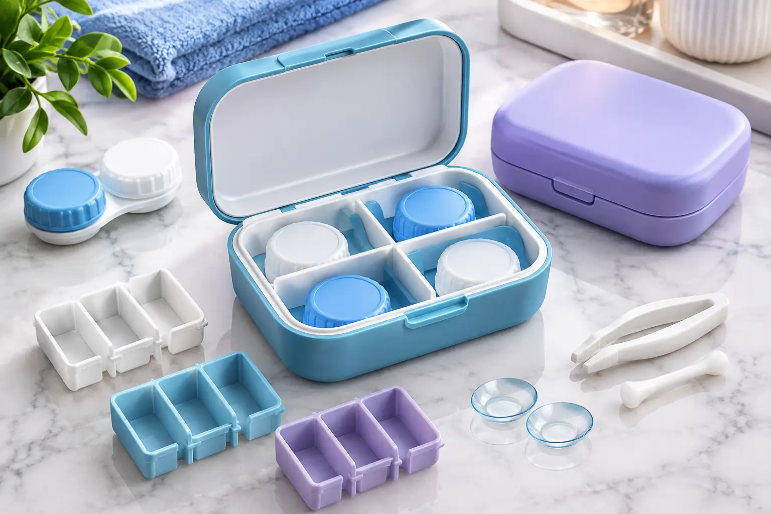 Best Lens Case Dividers for Contact Lens Storage