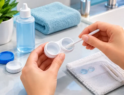 How to Keep a Clean Contact Lens Case Daily
