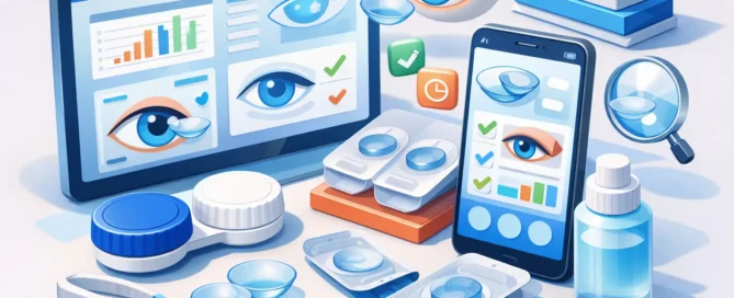 Prescription Tracking Examples for Contact Lenses