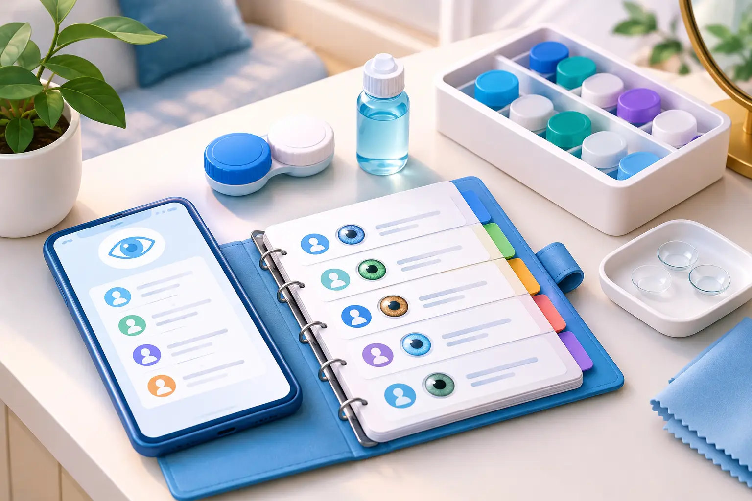 Keep Prescription Contact Details Organized