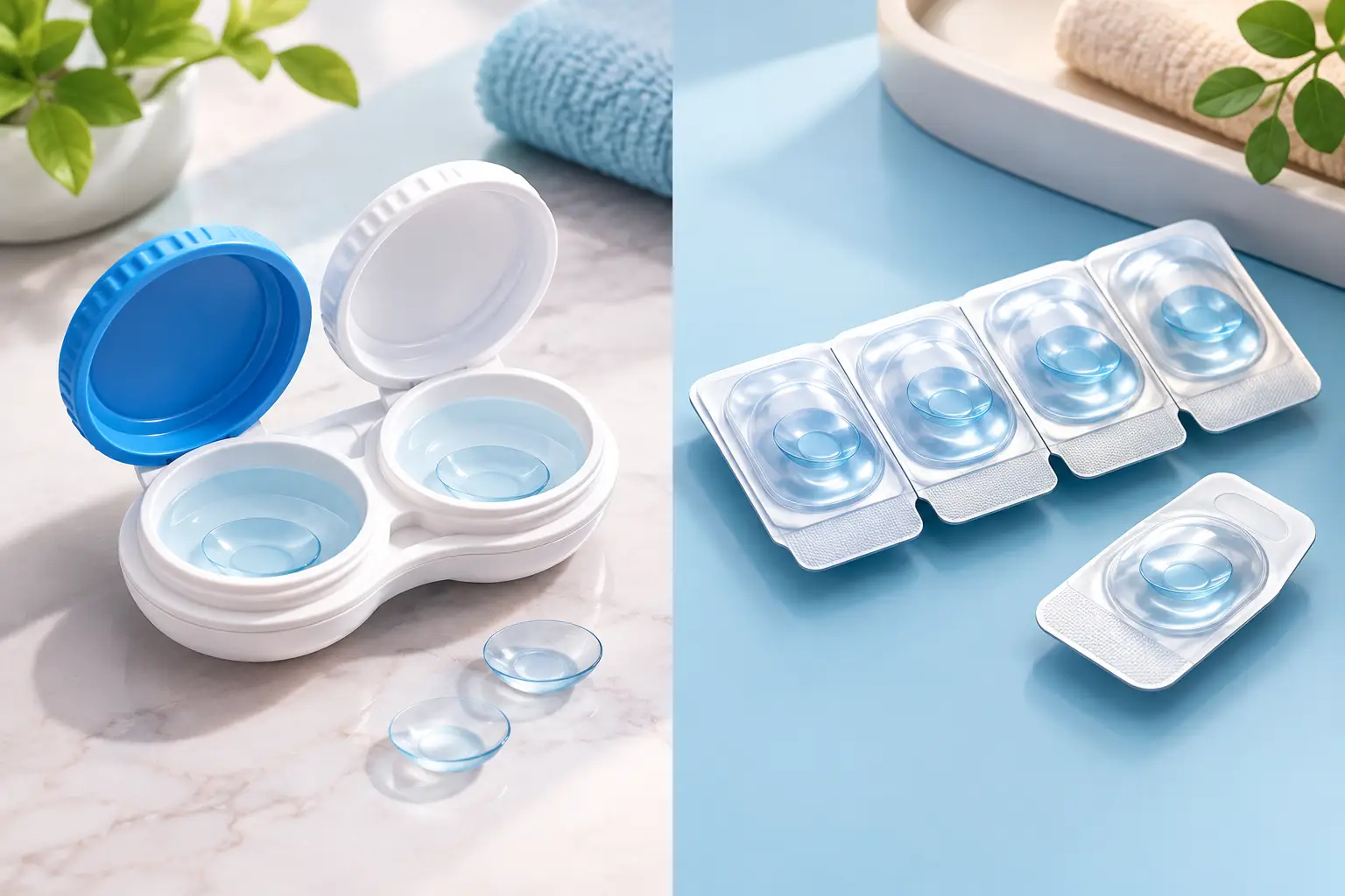 Lens Case Versus Blister Pack: What to Keep