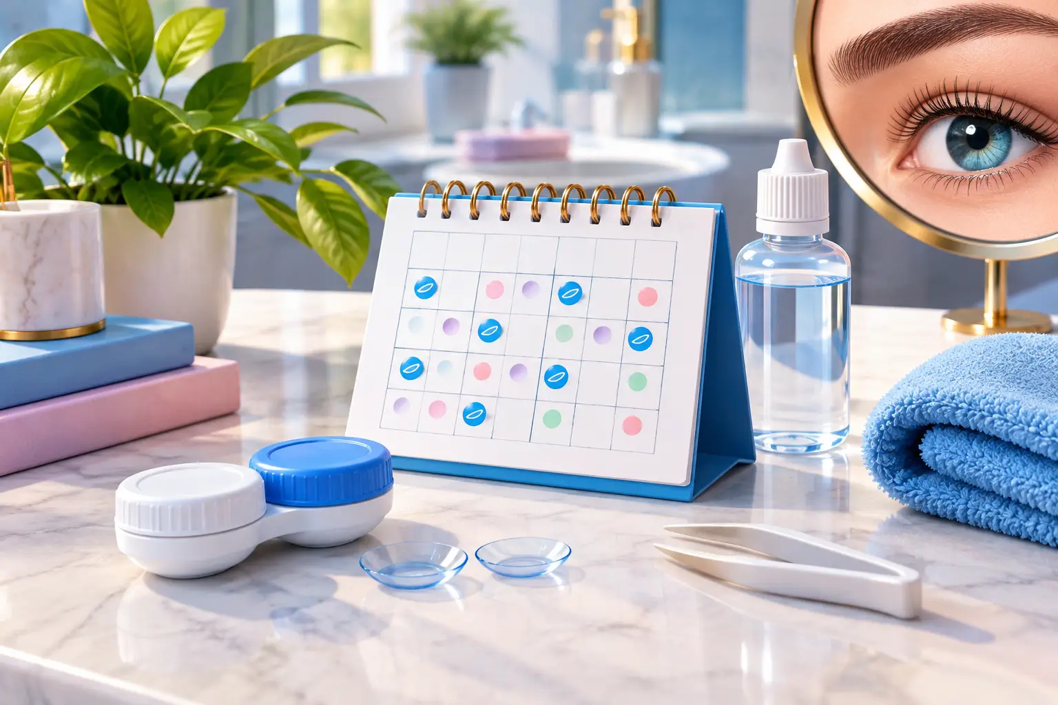 Lens Replacement Calendar Guide for Clearer Routines